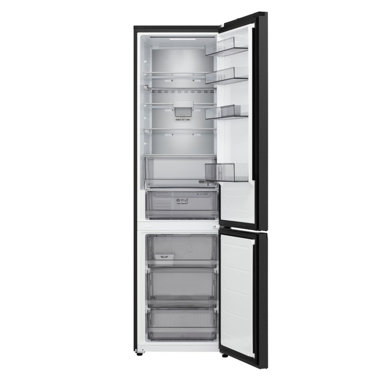 LG NatureFRESH 375 Litre 60/40 Fridge Freezer - Black