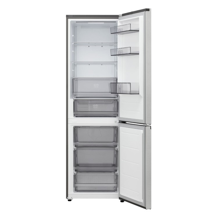 LG NatureFRESH 333 Litre 60/40 Fridge Freezer - Silver