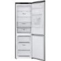 LG GBF61PZJZN Freestanding 60/40 Fridge Freezer With Non-plumb Water Dispenser - Stainless Steel