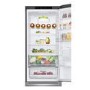 Refurbished LG NatureFRESH GBF62PZGGN Freestanding 384 Litre 70/30 Frost Free Fridge Freezer Shiny Steel