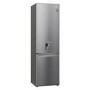 Refurbished LG NatureFRESH GBF62PZGGN Freestanding 384 Litre 70/30 Frost Free Fridge Freezer Shiny Steel