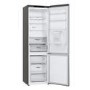 Refurbished LG NatureFRESH GBF62PZGGN Freestanding 384 Litre 70/30 Frost Free Fridge Freezer Shiny Steel