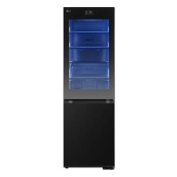 LG InstaView™ 349 Litre 60/40 Fridge Freezer - Black LG InstaView™ 349 Litre 60/40 Fridge Freezer - Black