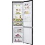 Refurbished LG NatureFRESH 384 Litre 70/30 Freestanding Fridge Freezer - Black