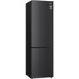 LG NatureFRESH 384 Litre 70/30 Freestanding Fridge Freezer - Black