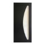 Internal Black Glazed Door with Reeded Glass - Pre-Finished - 1981 x 762 x 35mm - Salerno - XL Joinery