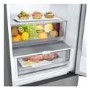 Refurbished LG NatureFRESH 387 Litre 70/30 Fridge Freezer - Prime Silver