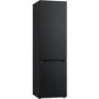 Refurbished LG NatureFRESH GBV5240CEP Freestanding 387 Litre 70/30 Frost Free Fridge Freezer Black