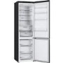 Refurbished LG NatureFRESH GBV5240CEP Freestanding 387 Litre 70/30 Frost Free Fridge Freezer Black