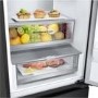 Refurbished LG NatureFRESH GBV5240CEP Freestanding 387 Litre 70/30 Frost Free Fridge Freezer Matte Black