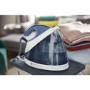 Philips GC7057/20 PerfectCare Viva Steam Generator Iron with Free Fabric Shaver - White & Blue