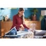 Philips GC7057/20 PerfectCare Viva Steam Generator Iron with Free Fabric Shaver - White & Blue