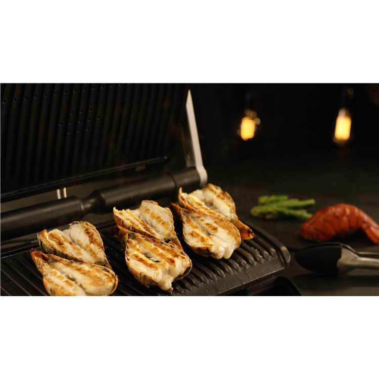Tefal GC722D40 Opti Grill XL - Stainless Steel and Black