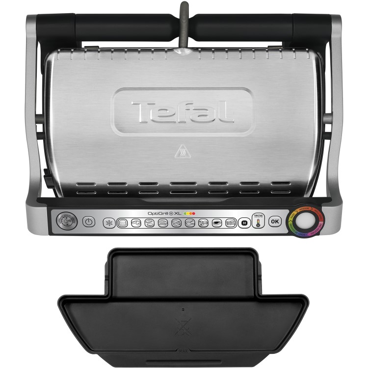 Tefal GC722D40 Opti Grill XL - Stainless Steel and Black