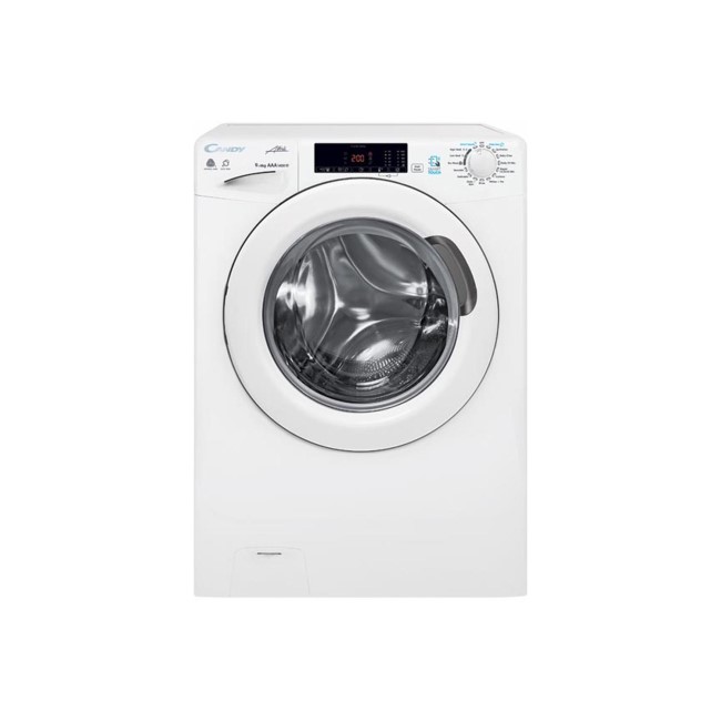 Candy GCSW496T/1 9kg Wash 6kg Dry 1400rpm Freestanding Washer Dryer - White
