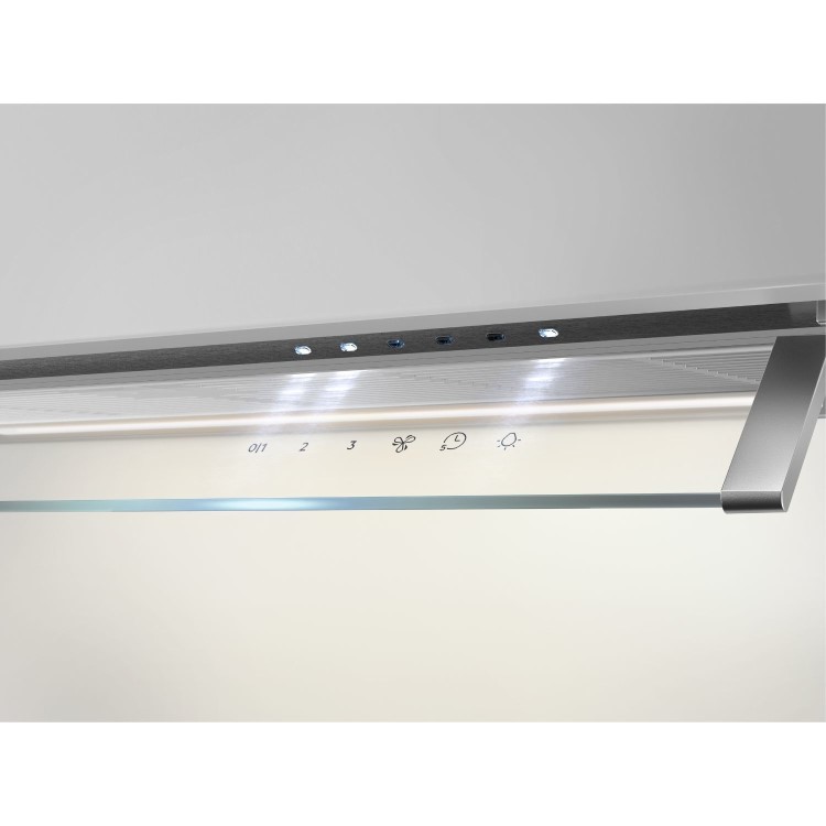 Refurbished AEG 6000 Series GDE686HM 60cm Hob2Hood Cooker Hood Stainless Steel