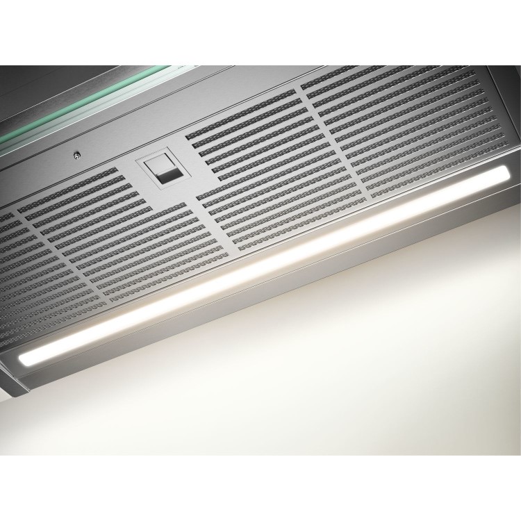 Refurbished AEG 6000 Series GDE686HM 60cm Hob2Hood Cooker Hood Stainless Steel