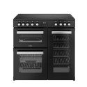 A2/444411791 Refurbished Belling Cookcentre 90cm Electric Ceramic Range Cooker - Black