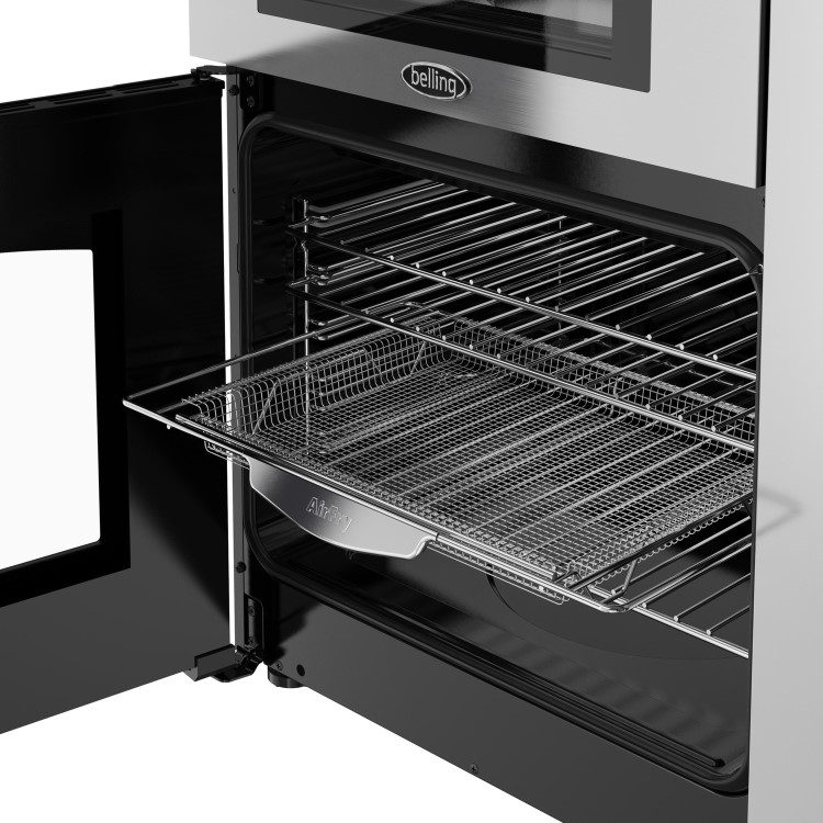 Belling Cookcentre 90cm Electric Range Cooker - Stainless Steel