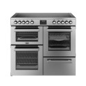 444411798 Belling Cookcentre 100cm Electric Range Cooker - Stainless Steel