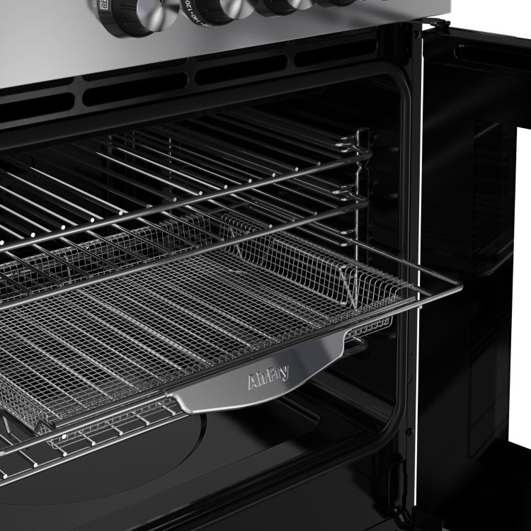 Belling Cookcentre 100cm Dual Fuel Range Cooker - Stainless Steel