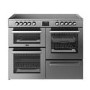 Belling Cookcentre 110cm Electric Range Cooker - Stainless Steel