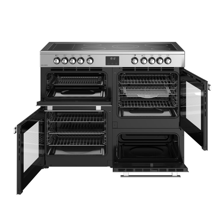 Belling Cookcentre 110cm Electric Range Cooker - Stainless Steel