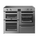 A2/444411808 Refurbished Belling Cookcentre 110cm Electric Induction Touch Range Cooker - Stainless