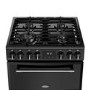 Belling Farmhouse 60cm Dual Fuel Cooker - Black