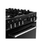 Belling Farmhouse 60cm Dual Fuel Cooker - Black