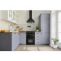 Belling Farmhouse 60cm Dual Fuel Cooker - Black