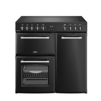 Refurbished Belling Farmhouse 444411817 90cm Electric Range Cooker Black Refurbished Belling Farmhouse 444411817 90cm Electric Range Cooker Black