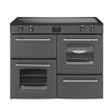 444411840 Belling Farmhouse 110cm Electric Induction Range Cooker - Grey
