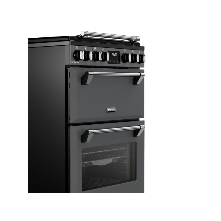 Refurbished Stoves Richmond DX 60cm Dual Fuel Cooker Anthracite