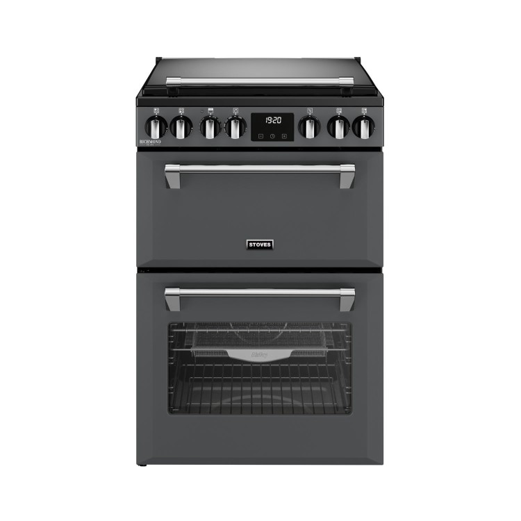 Refurbished Stoves Richmond DX 60cm Dual Fuel Cooker Anthracite