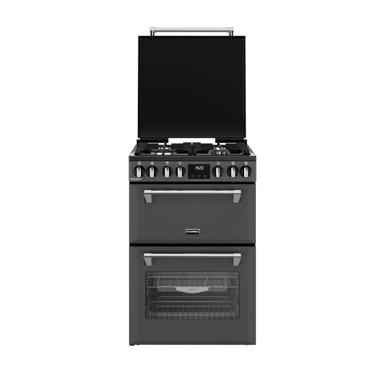 Refurbished Stoves Richmond DX 60cm Dual Fuel Cooker Anthracite