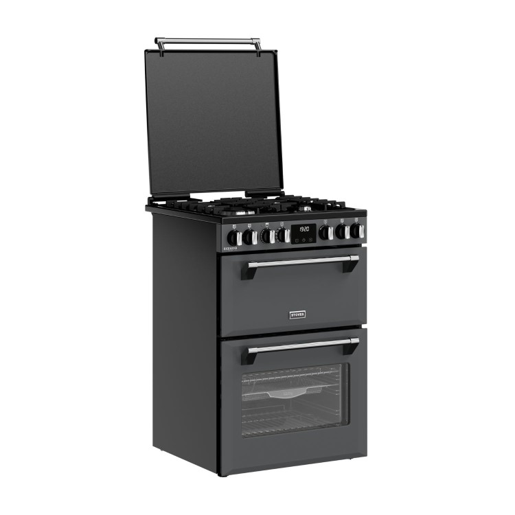 Refurbished Stoves Richmond DX 60cm Dual Fuel Cooker Anthracite