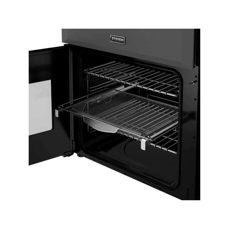 Refurbished Stoves Richmond DX 60cm Dual Fuel Cooker Anthracite