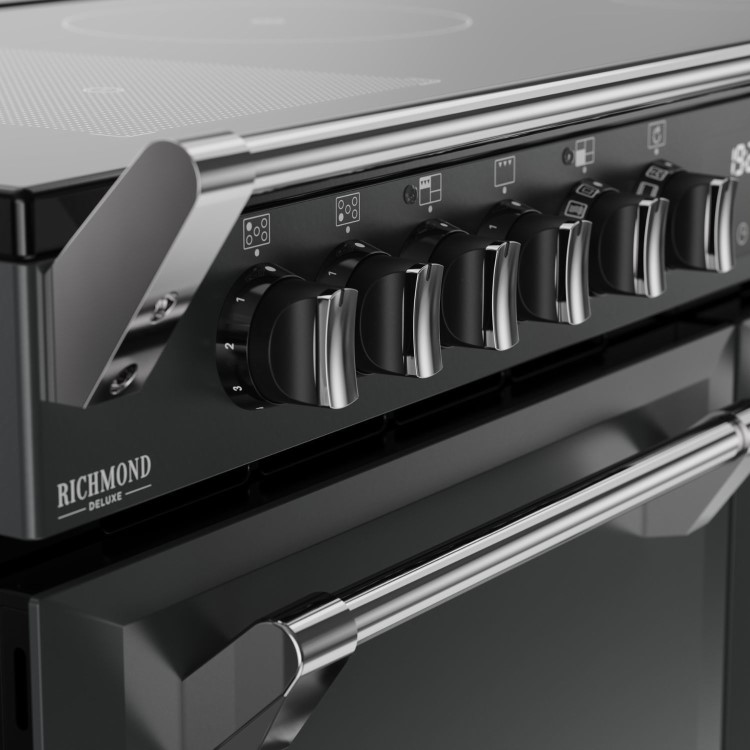 Stoves Richmond DX 110cm Electric Induction Range Cooker - Anthracite Grey