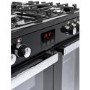 Belling Cookcentre 90cm Dual Fuel Range Cooker - Black