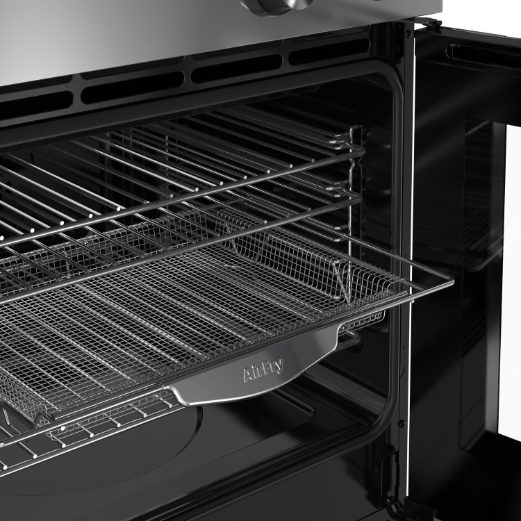 Belling Cookcentre 100cm Electric Induction Range Cooker - Stainless Steel