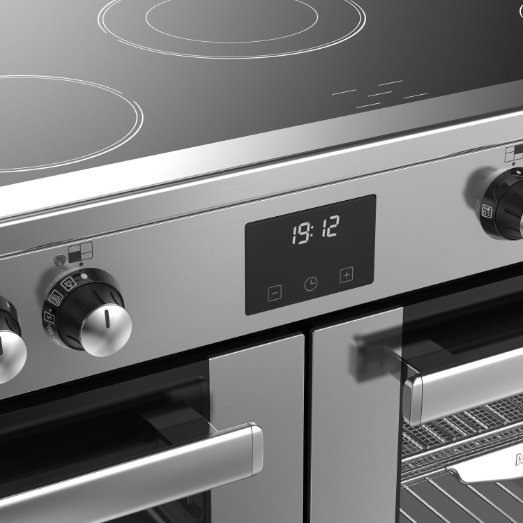 Belling Cookcentre 110cm Electric Range Cooker - Stainless Steel