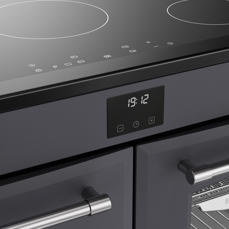 Belling Farmhouse 110cm Electric Induction Range Cooker - Grey