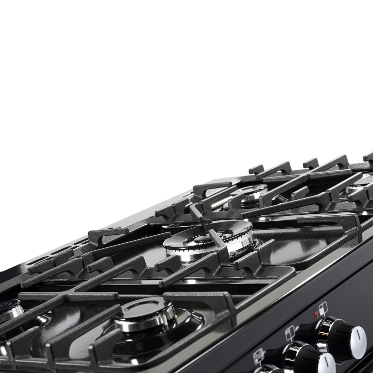 Belling Cookcentre 90cm Dual Fuel Range Cooker - Black