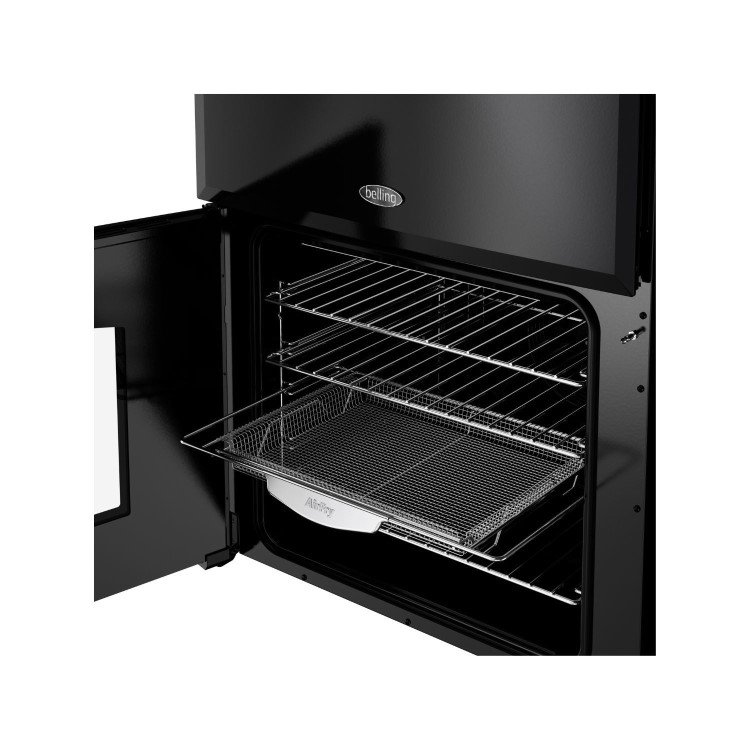 Refurbished Belling Farmhouse 444411813 60cm Dual Fuel Range Cooker
