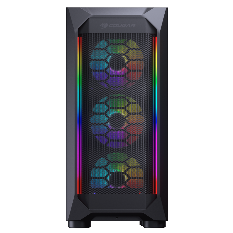 Refurbished Punch Technology Cougar RGB AMD Ryzen 5-5600X 16GB 1TB & 250GB SSD RTX 3060Ti 8GB Windows 10 Gaming PC