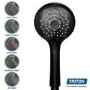 GRADE A1 - Triton Amore DuElec 9.5kW Black Electric Shower