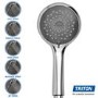 ONLY OPENED - Triton Amore DuElec 9.5kW Brushed Steel Shower
