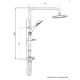 ONLY OPENED - Triton Amore DuElec 9.5kW Brushed Steel Shower