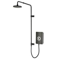 GRADE A1 - Triton 9.5kW Aspirante UNIQ&reg; Electric Shower - Matt Black